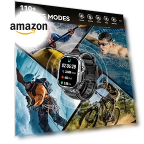 Military Smart Watch for Men — Smartwatches, Bassizo