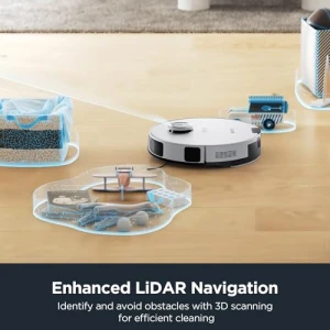 Robot Vacuum with Bagless Self Emptying Station — Robot Vacuum, Eureka