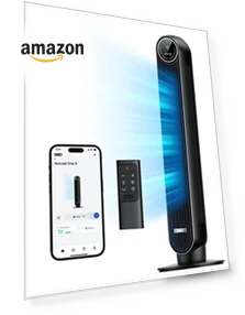 Smart Oscillating Quiet Floor Fan — Ceiling Fans, Dreo