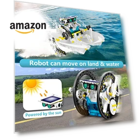 Solar Robot Toys — Solar Power, Dioju