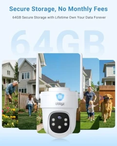 Solar Security Camera — Security Camera, Obligz