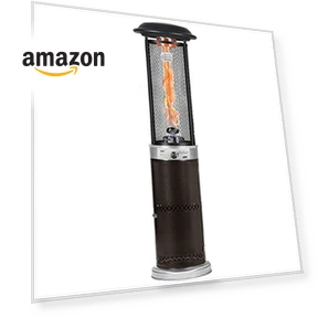 Stainless Steel Standing Propane Patio Heater — Heater Parts, BALI OUTDOORS