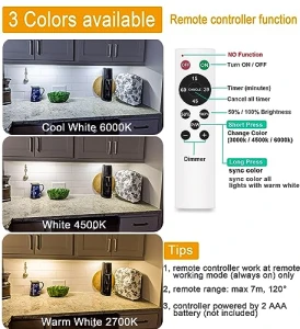 Under Cabinet Lights Wireless, Diomart