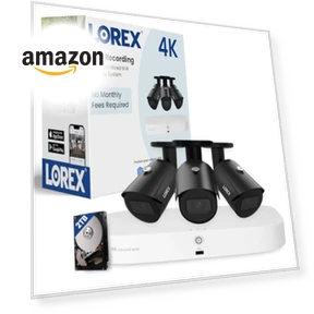 4K PoE Outdoor/Indoor Smart Home Security Camera System — Outdoor Security Cameras, Lorex