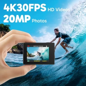 4K WiFi Action Camera, AKASO