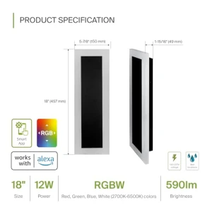 LED Wall Mount Light Fixture, ASD