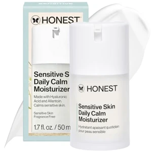 Sensitive Skin Daily Calm Lightweight Moisturizer, Honest Beauty
