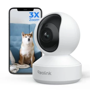 Smart 4K UHD Pan & Tilt Indoor Security Camera — Security Camera, Reolink