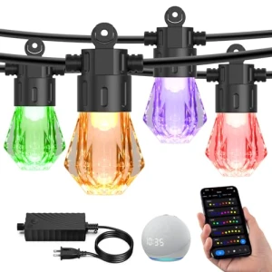 Smart Outdoor String Lights — LED Strip Lights, XMCOSY+