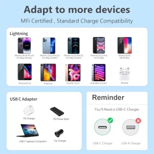USB C to Lightning Cable