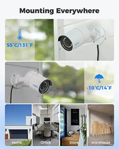 16CH 5MP Home Security Camera System — Security Camera, Reolink