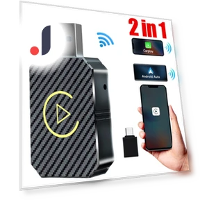 2-in-1 Wireless Car Mini AI Box USB Dongle — Phone Accessories, Wrigleys