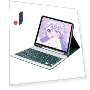 Bluetooth Keyboard Case with Dual-Mode Touch Mouse — Keyboard Cases, TopSky