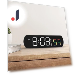 Creative LED Alarm Clock — Alarms & Clocks, AI Supermarket