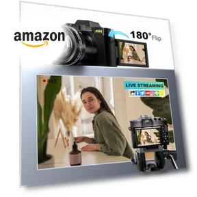 Digital Camera with WiFi & App Control — Camcorder, G-Anica