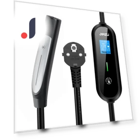Dual-Control Electric Vehicle Charger with Touch Adjustment — Vehicle Power Solutions, ElectroCN