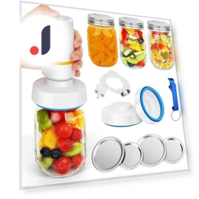 Electric Vacuum Sealer for Mason Jars — Vacuum Bags, Wrigleys