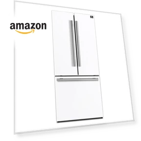 Espresso Gallipoli French Door Stainless Steel Refrigerator — Cooling Solutions, Forno