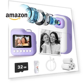 Instant Print Camera for Kids — Instant, IMAXTOP