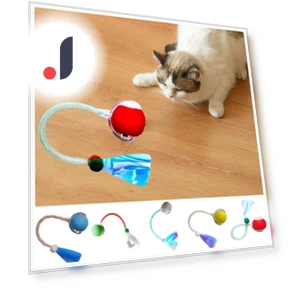 Interactive Rolling Ball for Pets — Balls, Jiaqiinfee