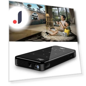 Portable Mini Smart Projector — Home Theater Projectors, Sunsky-Spare Parts