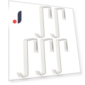 Set of 5 Door Hooks — Hooks, Yamazaki Jitsugyo