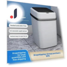 Smart Induction Trash Can — Kitchen Cans, VividTrove