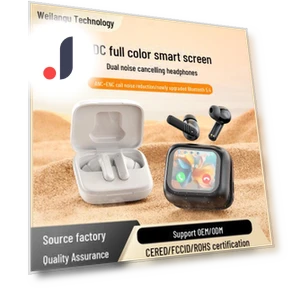 Smart Touch ANC+ENC Wireless Bluetooth Headset — Headsets, Polaris star