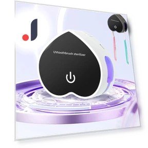 Smart UV Sterilizer for Toothbrushes — Travel Toothbrush Holders, Qingzhichen