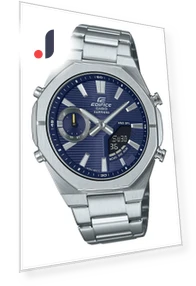 Smartphone Link Watch with Bluetooth, Sapphire Glass — Men's Timepieces, Casio