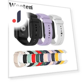 Soft Silicone Replacement Strap — Fitness Bands, Smartwatch Accessories