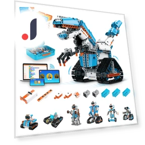 STEM Robot Coding Kit with Building Book — Construction Kits, Whalesbot