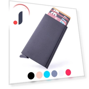 Thin Metal RFID Credit Card Holder — Travel Wallets, Fashionable bags