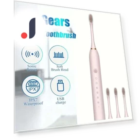 Ultrasonic Electric Toothbrush Set — Ultrasonic, JOHO - CarGear
