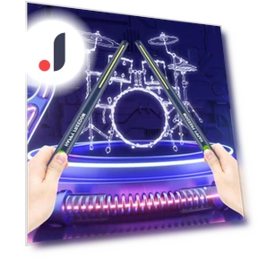 Virtual Air Drum Drumsticks Pedals — Drum Machines, Wrigleys