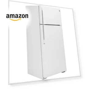 White Top-Freezer Refrigerator — Mini Fridges, Lowes
