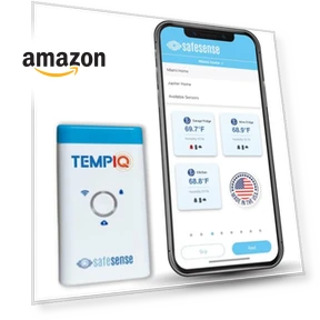 WiFi Temperature & Humidity Sensor — Home Climate Control, SafeSense