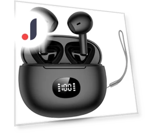 Wireless Bluetooth Earbuds — In-Ear Headphones, KAYOMART Electric