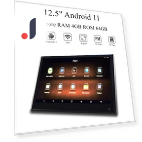 12.5-inch Car Android Touch Screen Headrest Monitor — Stereo Receivers, FYUU-autoparts