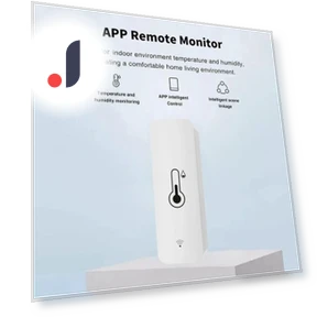 Battery-Powered Humidity and Temperature Monitor — Home Climate Control, JGncbfl954