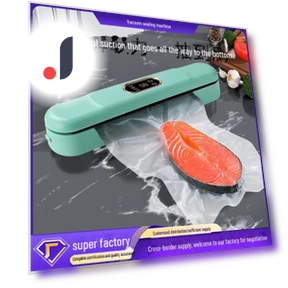 Compact Vacuum Sealer with LCD Display — Vacuum Bags, Small Appliances