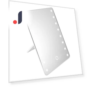 Cosmetic Mirror with Touch Screen — Handheld, DIYelecs