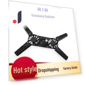 Dual Fan Mini Laptop Cooling Stand — Cooling Pads & Fans, AI Supermarket