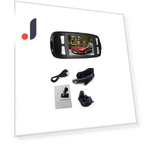 LCD Wide-angle HD 1080P Night Vision Driving Recorder — Dashboard Cameras, loverapple