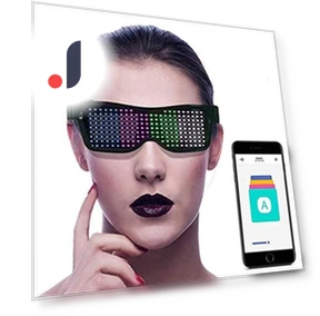 LED Party Glasses — Smart Glasses, Japan Zen Mall