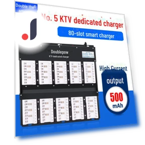 Smart Charger for 80 NiMH Rechargeable AA Batteries with LED Indicator — Batteries, Doublepow Battery