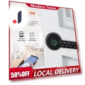 Smart Door Lock 4-in-1 — Smart Home Security, The Romantics