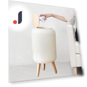 Smart Dustbin with Lid — Waste Baskets, Wrigleys