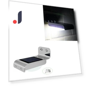 Solar Power Motion Sensor Garden Security Lamps — Outdoor Security & Flood Lighting, Tautoparts