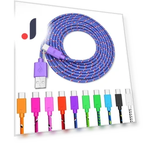 USB Data Cable Type-C with Nylon Braid — USB, Home of smartphone & tablet accessories